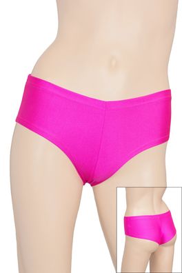 Damen Panty Slip Pink Panties elastisch glänzend stretch shiny Made in Germany!
