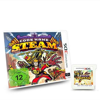 3DS Spiel Code Name - S.T.E.A.M. / Steam