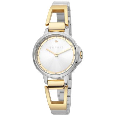 Esprit Uhr ES1L146M0025 Damen Armbanduhr Gold
