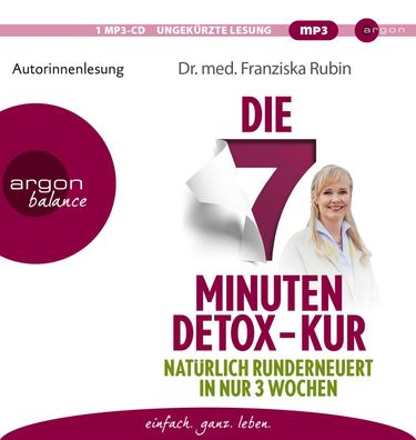 Die 7-Minuten-Detox-Kur CD - 1 MP3