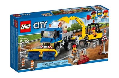 LEGO® City 60152 - Straßenreiniger und Bagger