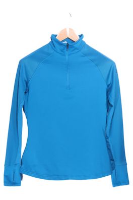 ADIDAS Sport Shirt Damen Gr. 38 blau