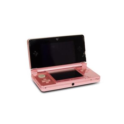 Nintendo 3DS Konsole in Coral Pink / Korallen Rosa OHNE Ladekabel - Zustand gut