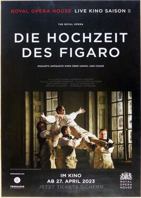 Die Hochzeit des Figaro - Royal Opera House London - Orig. Kino-Plakat A1 - Poster