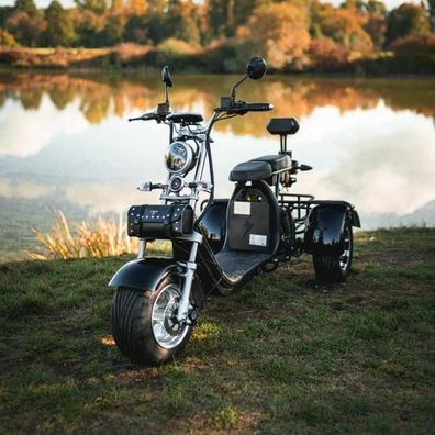 COCO BIKE CP-3.0 Elektro Trike 3000 Watt 45 km/ h, E-Trike, E-Roller mit 3 Rädern