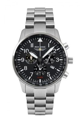 Iron Annie 5682M-2 Herren Uhr Armbanduhr Quarz Edelstahl