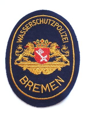 Aufnäher Patch WSP Wasserschutzpolizei Bremen