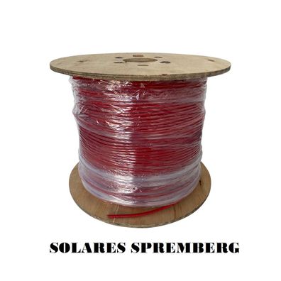 10-50 Meter Kabel KBE Solar-Leitung DB+ 6mm² rot Solarkabel 1x6.0mm2 Solar