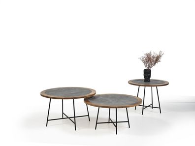 Couchtische Design Tische Wohnzimmertisch 3 tlg. Beistelltisch Luxus Tisch