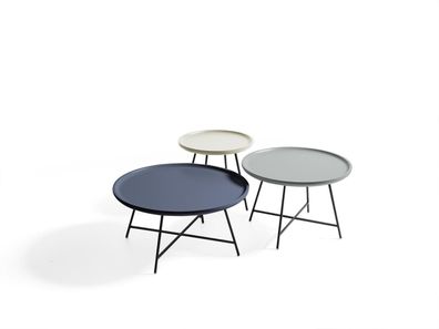 Couchtische Beistelltisch Tisch Kaffee Holztisch Rund 3 tlg. Holztische
