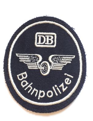 Aufnäher Patch DB Bahnpolizei