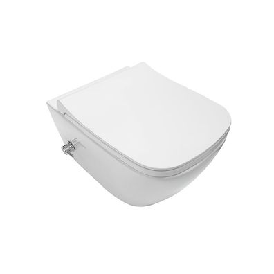 Spülrandloses Design Hänge WC mit Taharet/ Bidet/ Dusch WC-Funktion und integriert..