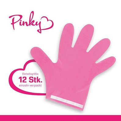 Pinky Hygienehandschuh 12er-Set pink NEU