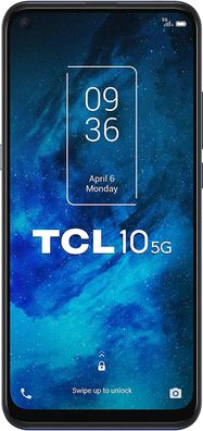 TCL 10 5G 128GB Dual Sim Chrome Blue - Neuwertiger Zustand ohne Vertrag
