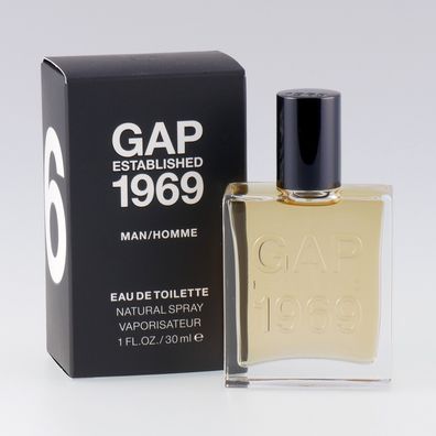 GAP 1969 Homme / Man 30 ml Eau de Toilette Spray for Men