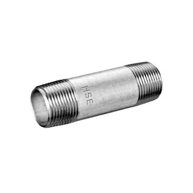 HS Rohrdoppelnippel 530/23 DN 15, 1/2x80, verzinkt 43015080