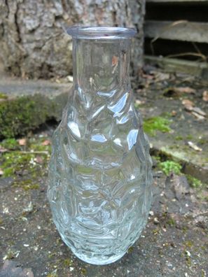 Vase RESI, aus Glas, 14cm hoch, kleine Vase, Tischdekoration
