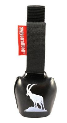 swisstrailbell® DEEP BLACK Edition: König der Alpen, Steinbock, Trailbell, Bear