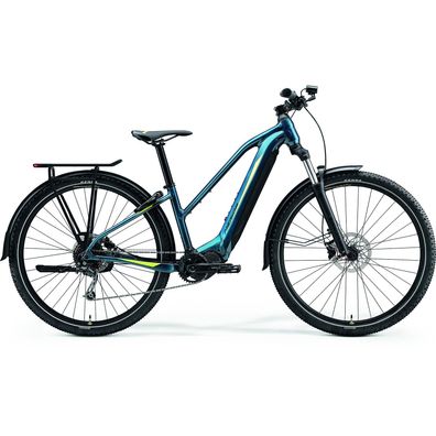 Merida eBIG. TOUR 400 EQ E-Bike Pedelec 2021 türkis blau lime RH XL (53 cm)