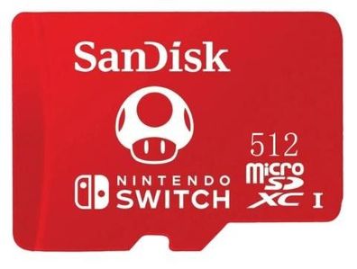 SanDisk 512GB microSDXC UHS-I Card for Nintendo Switch