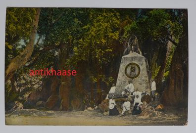 Ansichtskarte AK Deutsch Ostafrika Bismark Denkmal in Muanza