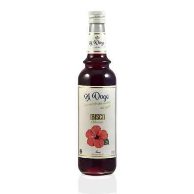 Il Doge Sirup Hibiskus 0,7l alkoholfrei für Cocktail & Kaffee