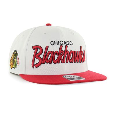 NHL Chicago Blackhawks Cap Basecap Baseballcap Captain ScriptTTCrosstown 195000886157