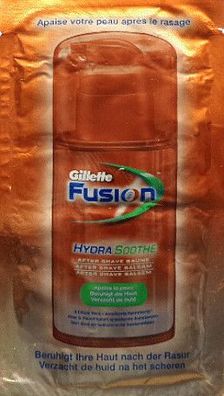 Gilette Fusion Hydra Soothe After Shave Balsam 2ml Reisegröße