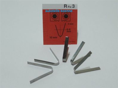 5x Profilschneidemesser 6-8mm R Fix 3 Rubber Cut Rillfit Rillcut Messer