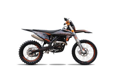 250ccm Alfarad X7 Dirtbike Vollsross Enduro Pitbike Crossbike Cross 21/18 Orange