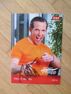 ORF Fit mit Philipp - Philipp Jelinek - handsigniertes Autogramm!!!