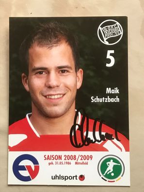 Maik Schutzbach OFC Kickers Autogrammkarte orig signiert Fußball #5597