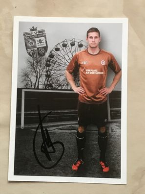 Moritz Volz FC ST Pauli Autogrammkarte orig signiert Fußball #5586