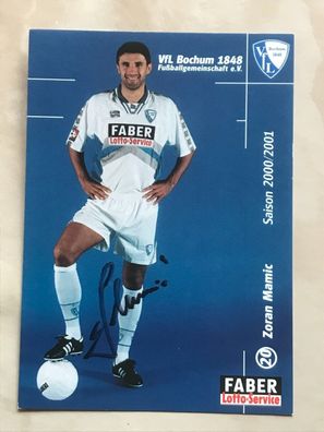 Zoran Mamic Vfl Bochum 2000-01 Autogrammkarte orig signiert Fußball #5576