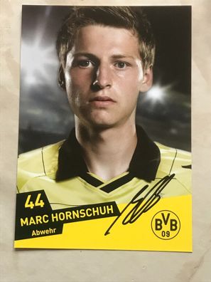 Marc Hornschuh BVB Borussia Dortmund Autogrammkarte orig signiert Fußball #5583