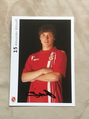 Alexander Bittroff Energie Cottbus Autogrammkarte orig signiert Fußball #5549