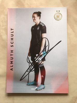 Almuth Schult DFB Frauen Autogrammkarte orig signiert Fußball #5563