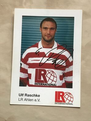 Ulf Raschke LR Ahlen eV Autogrammkarte orig signiert TV FILM #5515