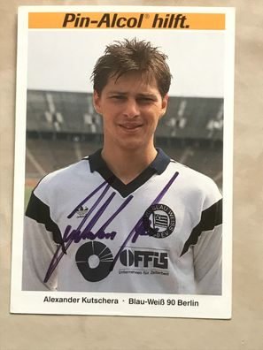 Alexander Kutschera BW 90 Berlin Autogrammkarte orig signiert TV FILM #5530