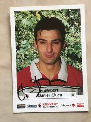 Daniel Ciuca SC RW Oberhausen Autogrammkarte orig signiert TV FILM #5519
