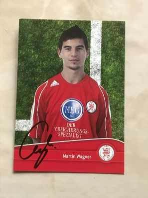 Martin Wagner KSV Hessen Kassel Autogrammkarte orig signiert TV FILM #5525