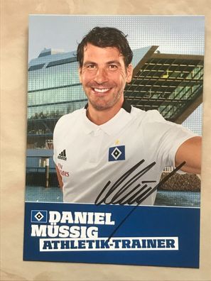 Daniel Nüssig 2018-19 HSV Hamburger SV Autogrammkarte orig signiert TV FILM 5495