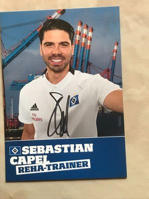 Sebastian Capel 2018-19 HSV Hamburger SV Autogrammkarte orig signiert #5491