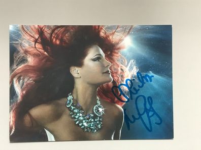 Andrea Berg Schlager Autogrammkarte orig signiert TV FILM #5459