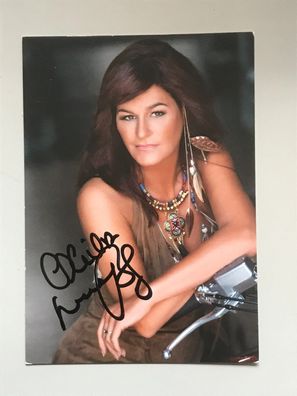 Andrea Berg Schlager Autogrammkarte orig signiert TV FILM #5441