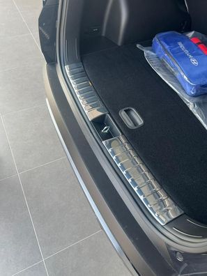 Ladekantenschutz INNEN 2-TLG Edelstahl mit Abkantung für Mazda CX-5 2013-2017