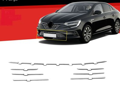 Stoßstange Zierleisten (UNTEN) Edelstahl 7-tlg für Renault Megane IV ab 2020
