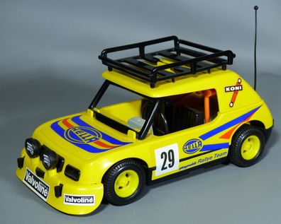 Playmobil 3524 Rallye-Wagen Rallye-Fahrzeug Hella Valvoline Koni 80er Jahre TOP