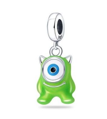 Charm Anhänger kompatibel für Pandora Monster AG Neu