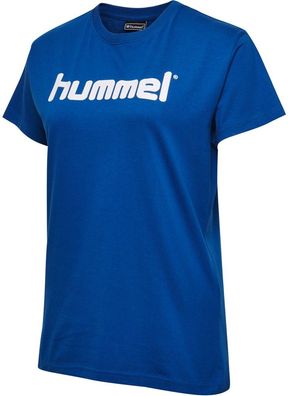 Hummel Damen T-Shirt Hmlgo Cotton Logo T-Shirt Woman S/ S